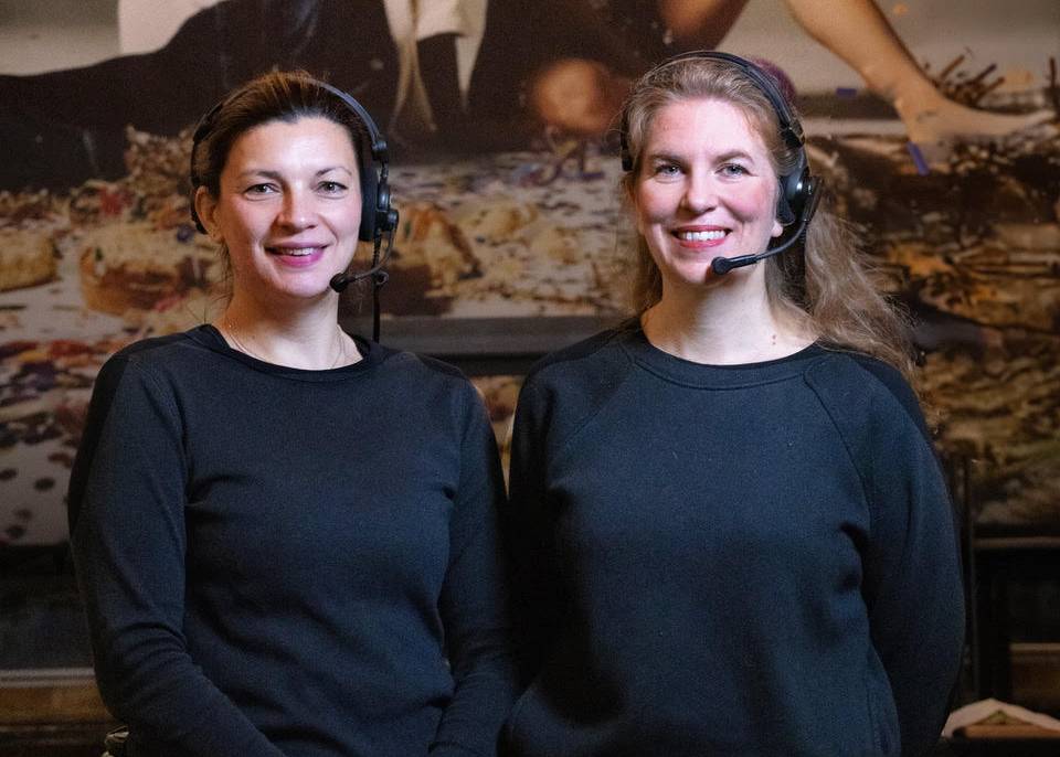 Anna-Maria Casson and Lauran Patman